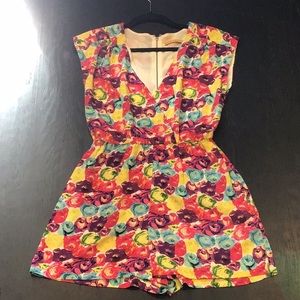 Alice and Olivia Floral Romper